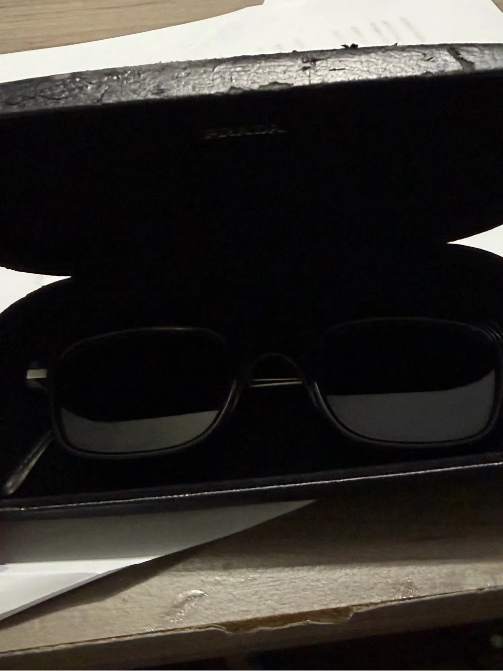 Prada Black sunglasses SPR 078